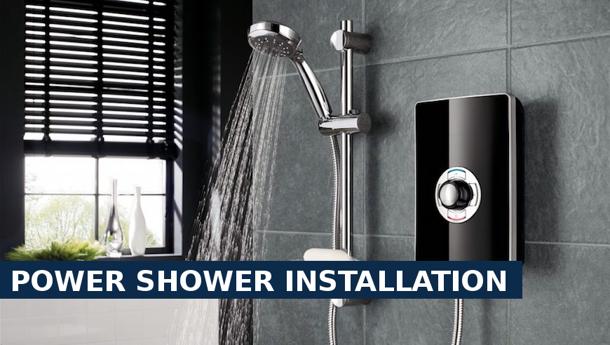 Power shower installation Bermondsey